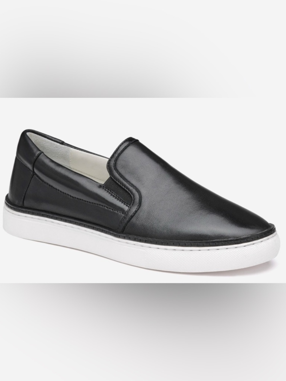 Johnston & Murphy Leather Slip-On Shoe, side 7.5